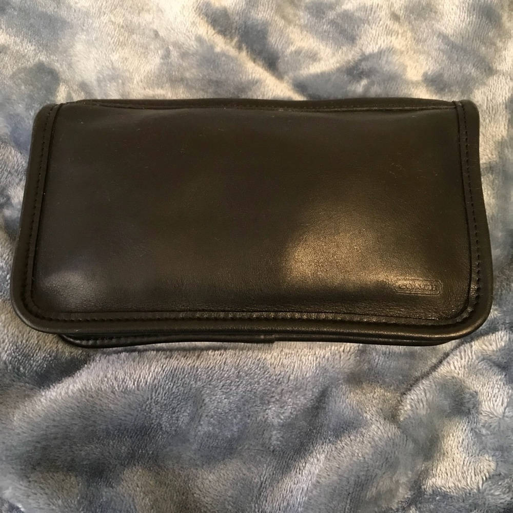Sold Vintage Coach Cashin Makeup Bag